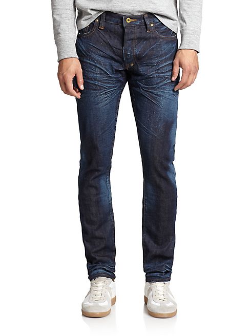 PRPS - Dark-Wash Selvedge Straight-Leg Jeans