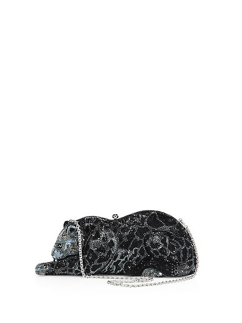 Judith Leiber - WIldcat Crystal Box Bag