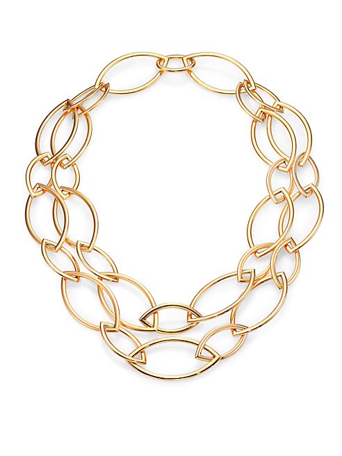 Vhernier - Pop 18K Rose Gold Marquis Chain Necklace