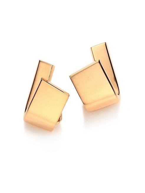 Vhernier - Diapason 18K Rose Gold Clip-On Earrings