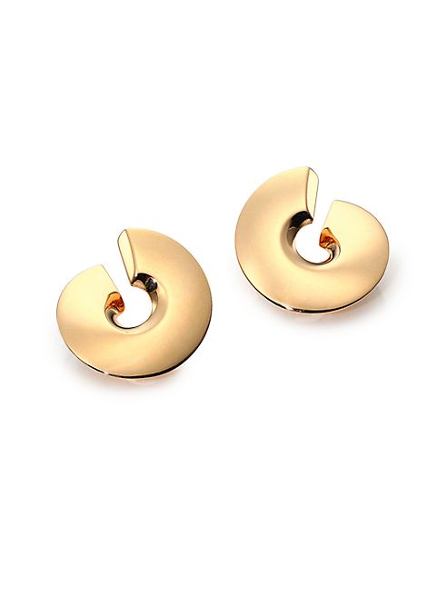 Vhernier - Verso 18K Rose Gold Clip-On Earrings