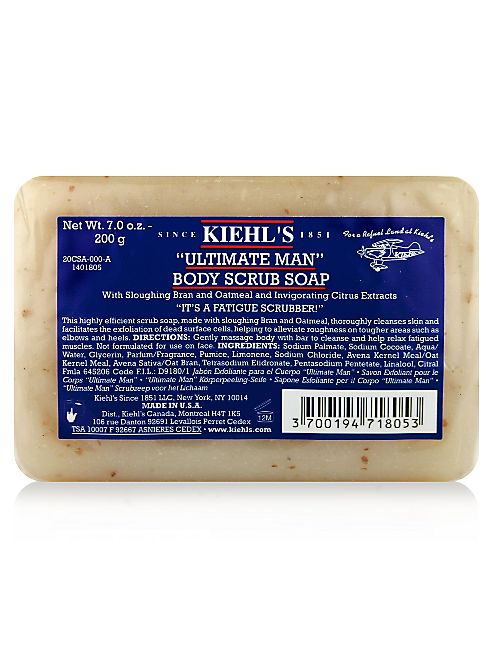 Kiehl's Since 1851 - Ultimate Man Body Scrub Soap/7 oz.