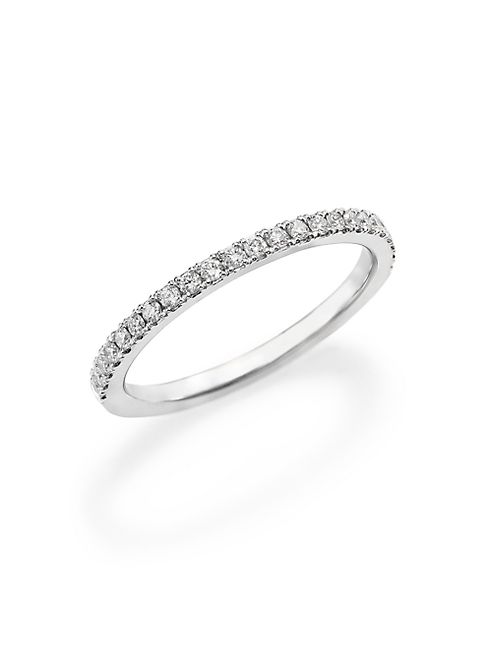 De Beers - Classic Diamond & Platinum Eternity Half Band Ring