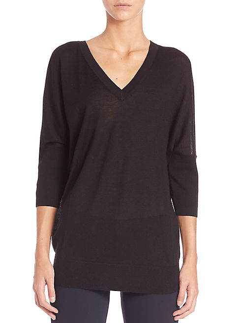 Derek Lam - Batwing Silk & Cashmere Sweater