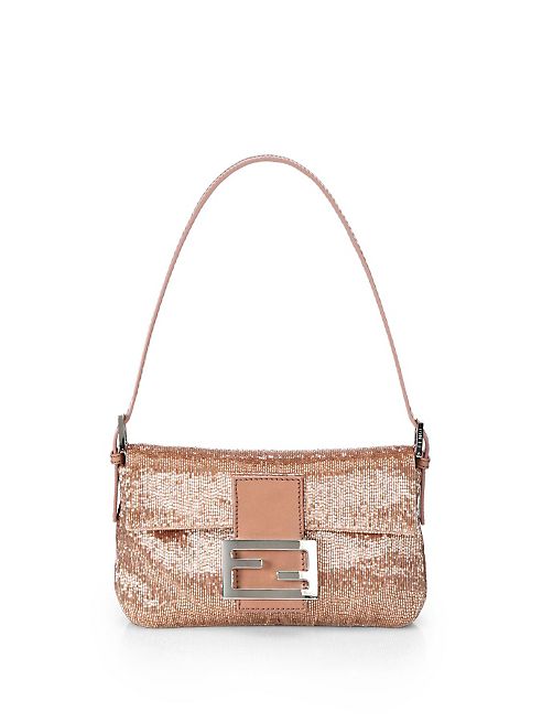 Fendi - Mini Beaded Baguette