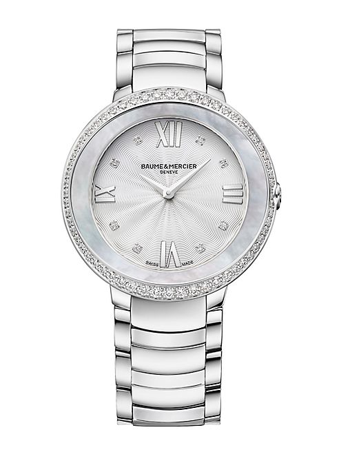 Baume & Mercier - Promesse 10199 Stainless Steel Bracelet Watch