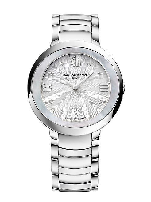 Baume & Mercier - Promesse 10178 Stainless Steel Bracelet Watch