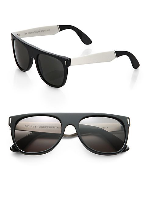 Super by Retrosuperfuture - W Flat Top Sunglasses