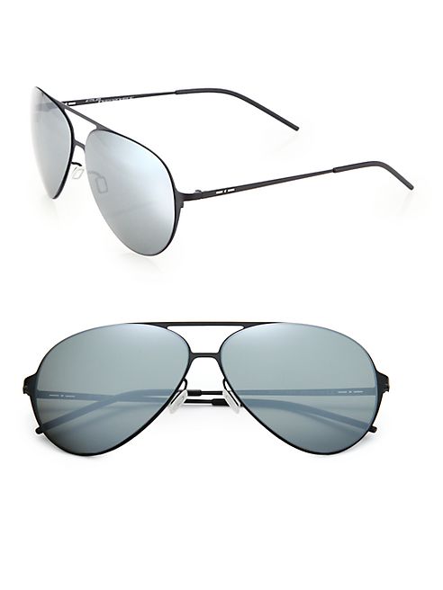 Italia Independent - I-Thin 59MM Metal Aviator Sunglasses