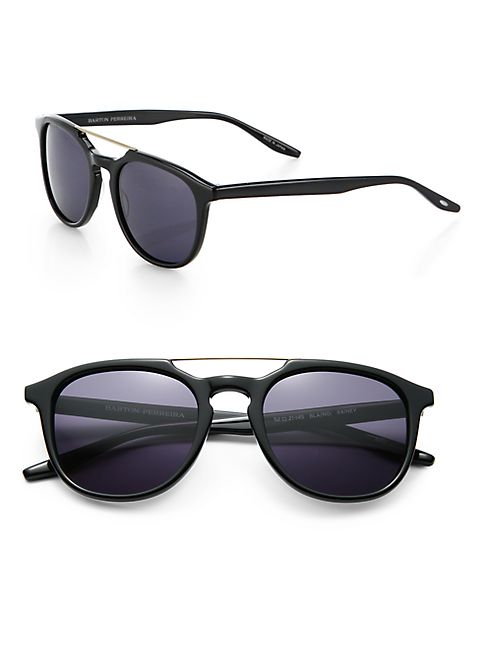 Barton Perreira - Rainey 52MM Square Sunglasses