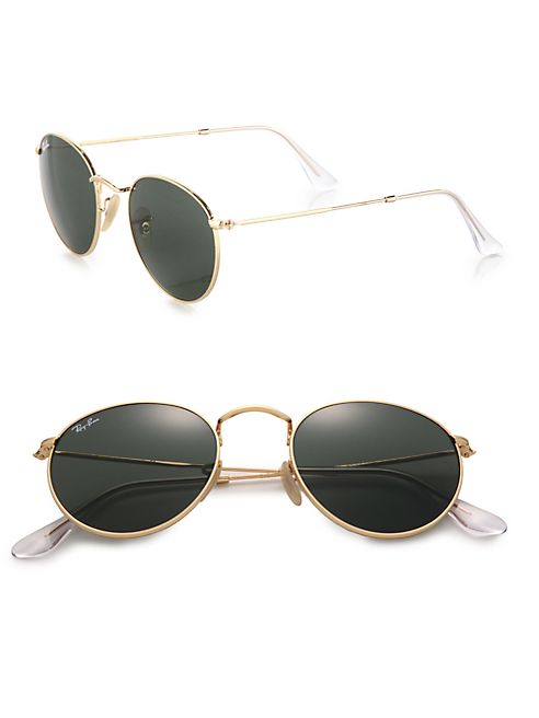 Ray-Ban - 50MM Round Sunglasses