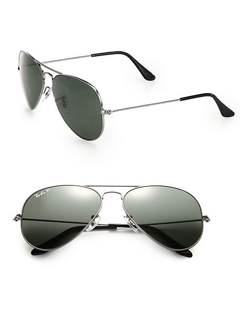 Ray-Ban - 58MM Aviator Sunglasses