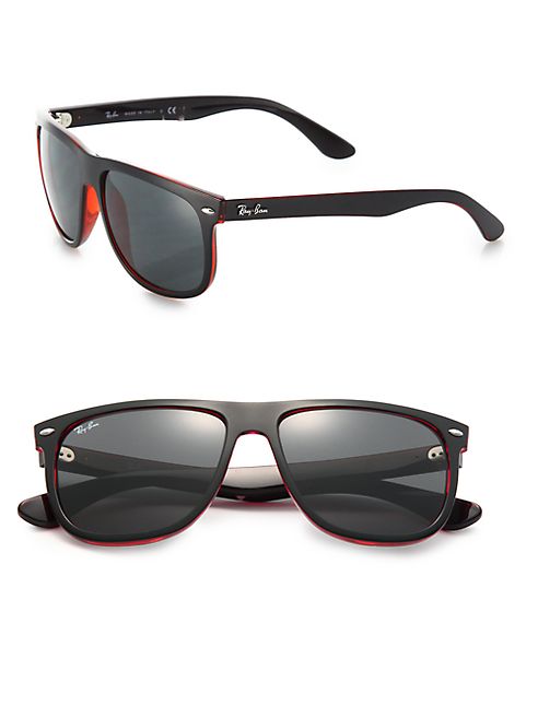 Ray-Ban - Flat Top Boyfriend Wayfarer Sunglasses