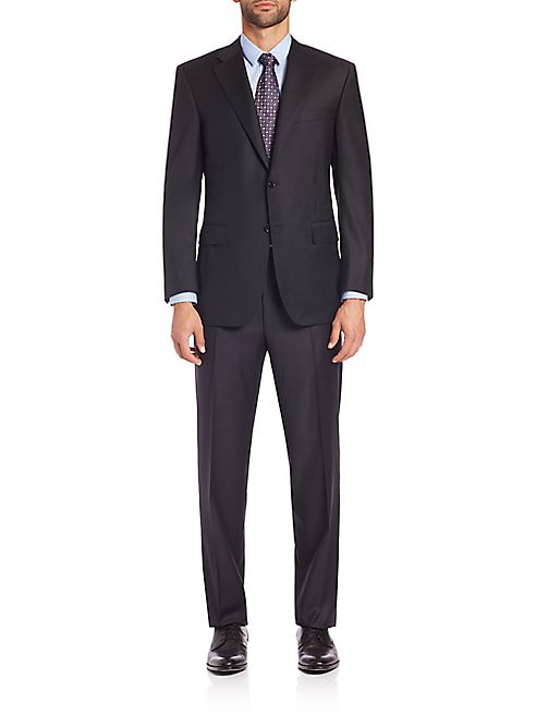 Canali - Wool Two-Button Suit