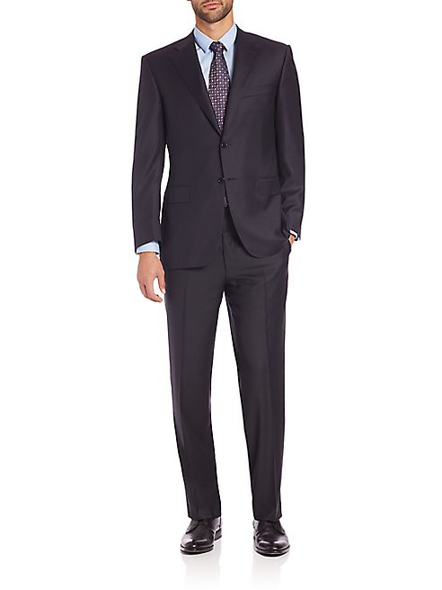 Canali - Wool Two-Button Suit