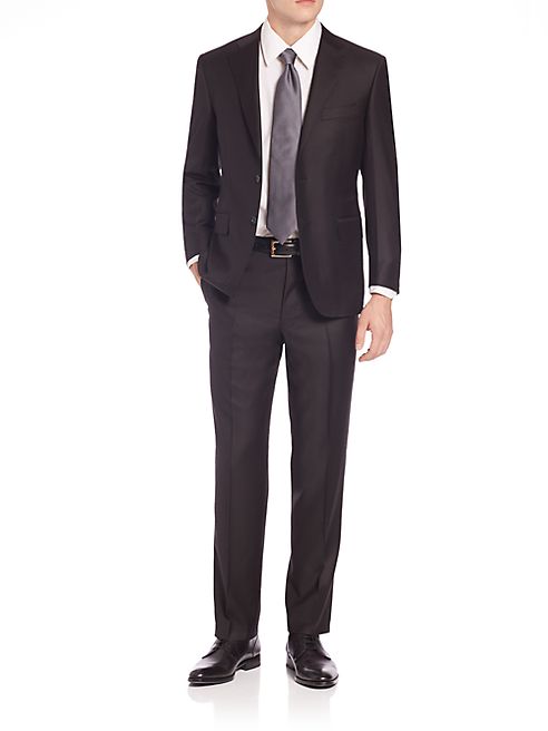 Canali - Solid Wool Suit