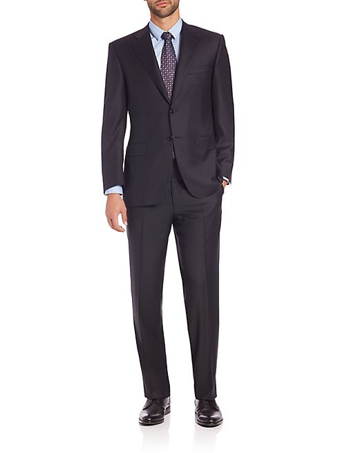 Canali - Wool Two-Button Suit