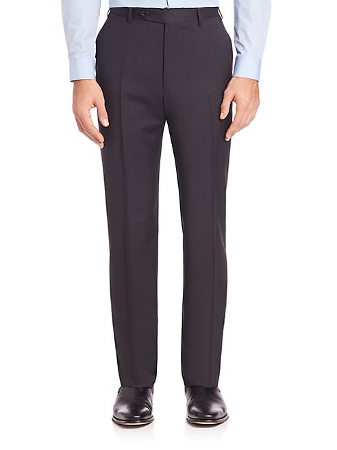 Canali - Basic Wool Trousers