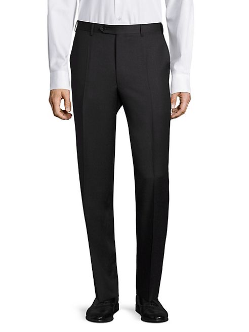 Canali - Regular-Fit Wool Pants