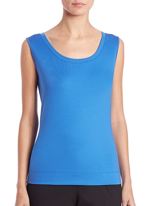 Lafayette 148 New York - Stretch Cotton Tank