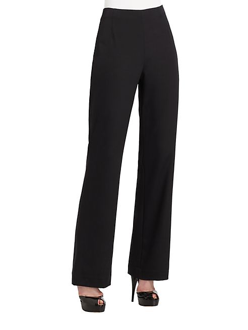 Lafayette 148 New York - Studio Stretch Crepe De Chine Pants