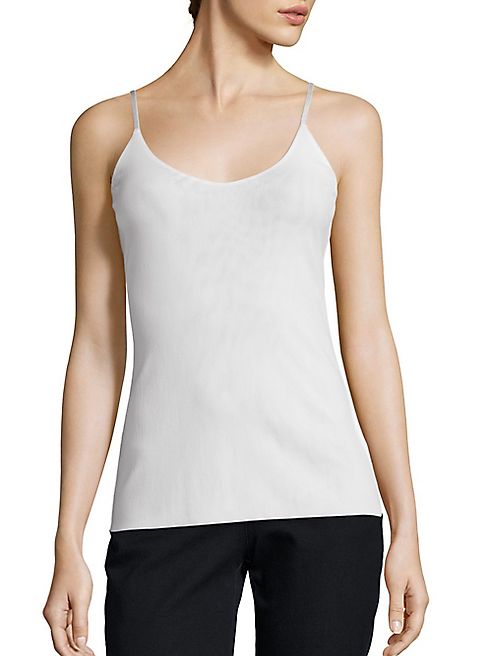 Lafayette 148 New York - Mesh Jersey V-Neck Camisole