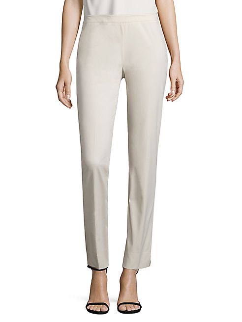 Lafayette 148 New York - Bleecker Side-Zip Slim Pants