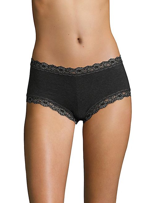 Hanky Panky - Heather Mid-Rise Boyshorts