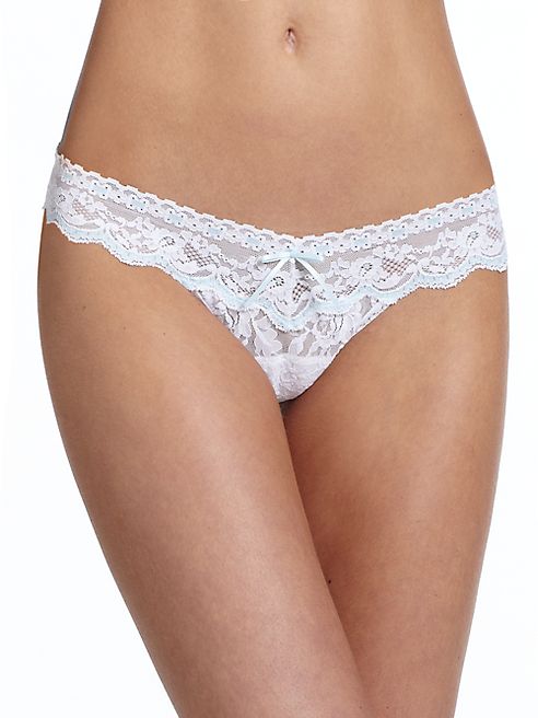 Hanky Panky - Annabelle Low-Rise Lace Bridal Thong