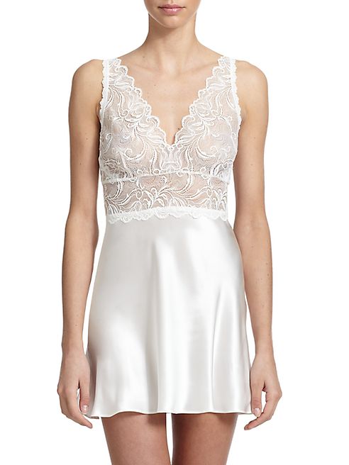 Hanky Panky - Lady Catherine Silk and Lace Chemise