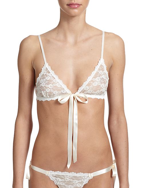 Hanky Panky - Peek-A-Boo Lace Bralette