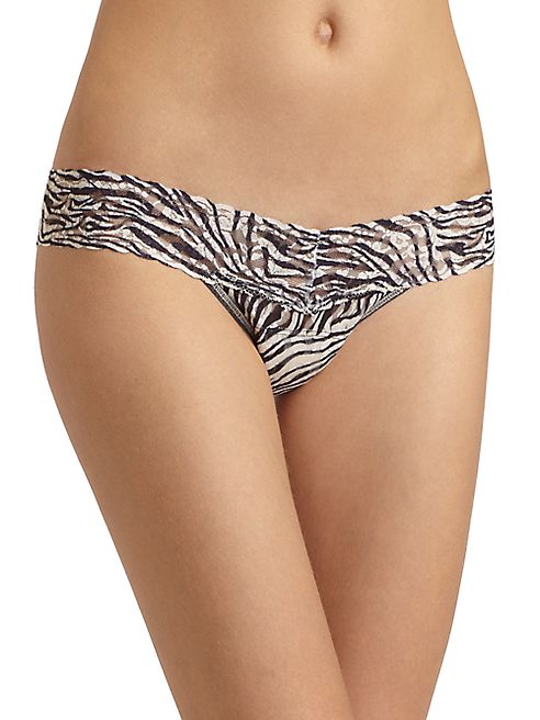 Hanky Panky - Zebra Low-Rise Thong