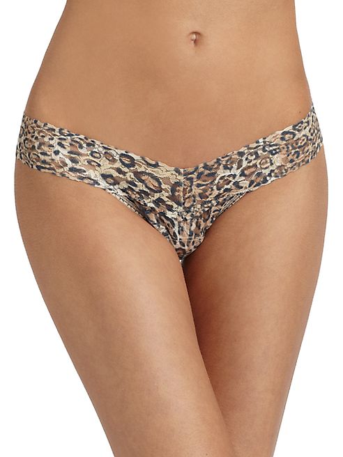 Hanky Panky - Leopard Low-Rise Thong