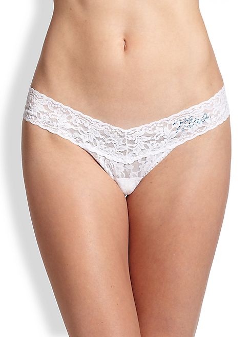 Hanky Panky - Bridal Mrs. Low Rise Thong