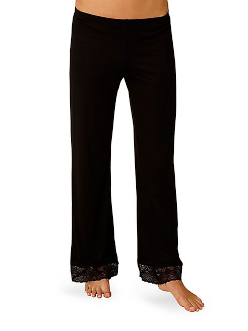 Eberjey - Cecilia Lace Trimmed Pants