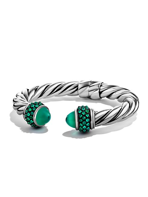 David Yurman - Oestra Bracelet with Green Onyx