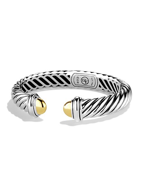 David Yurman - Waverly Bracelet with Gold Domes