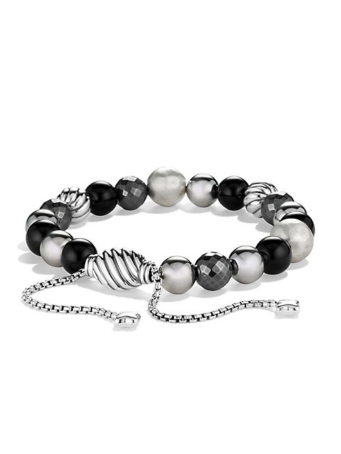 David Yurman - DY Elements Bracelet with Black Onyx and Hematine