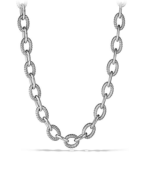 David Yurman - Oval Extra-Large Link Necklace/18