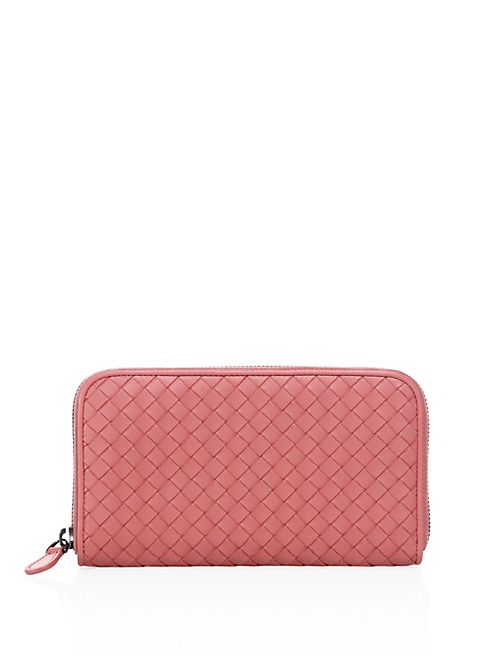 Bottega Veneta - Woven Zip-Around Wallet