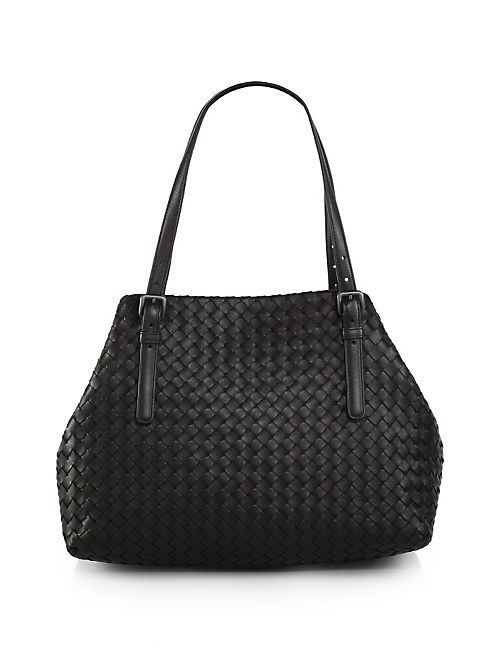 Bottega Veneta - Medium Double Handle Leather Tote