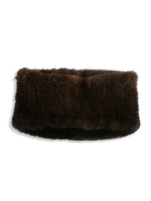 Surell - Mink Fur Headband/Collar