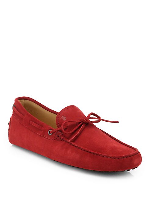 Tod's - Gommino Suede Moccasins