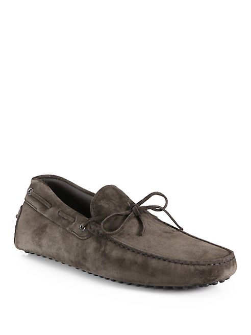 Tod's - Gommino Suede Moccasins