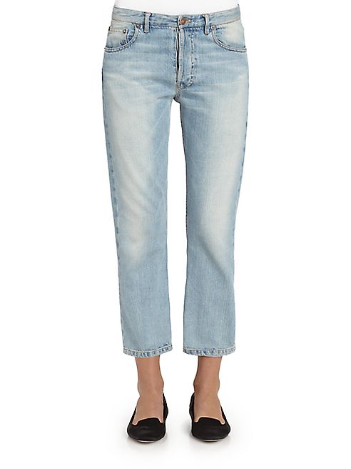 The Row - Ashland Cropped Straight-Leg Jeans