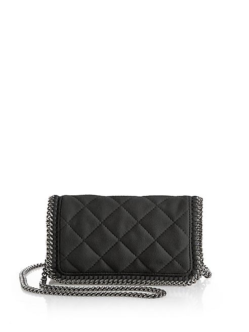 Stella McCartney - Quilted Faux-Leather Chain Shoulder Bag