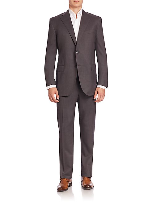 Corneliani - Solid Wool Suit