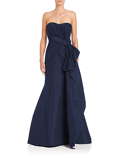 Carolina Herrera - Icon Collection Silk Sweetheart Gown