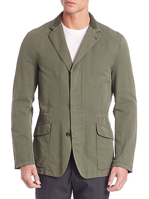 Kiton - Notched Lapel Field Jacket