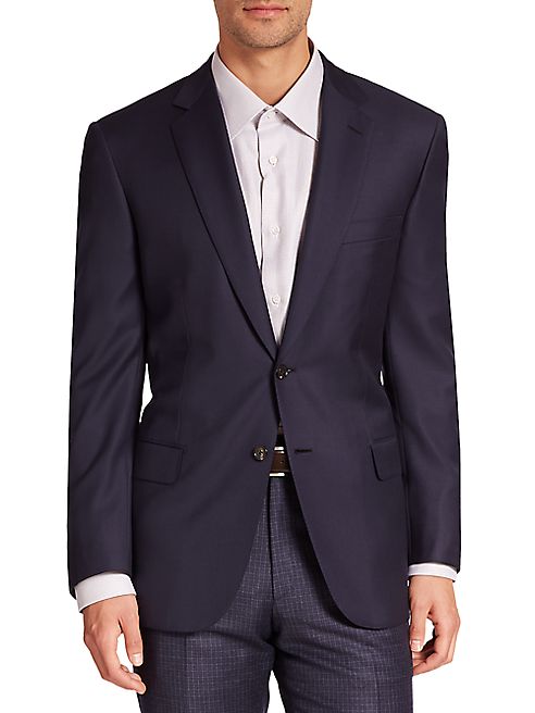 Brioni - Solid Wool Blazer